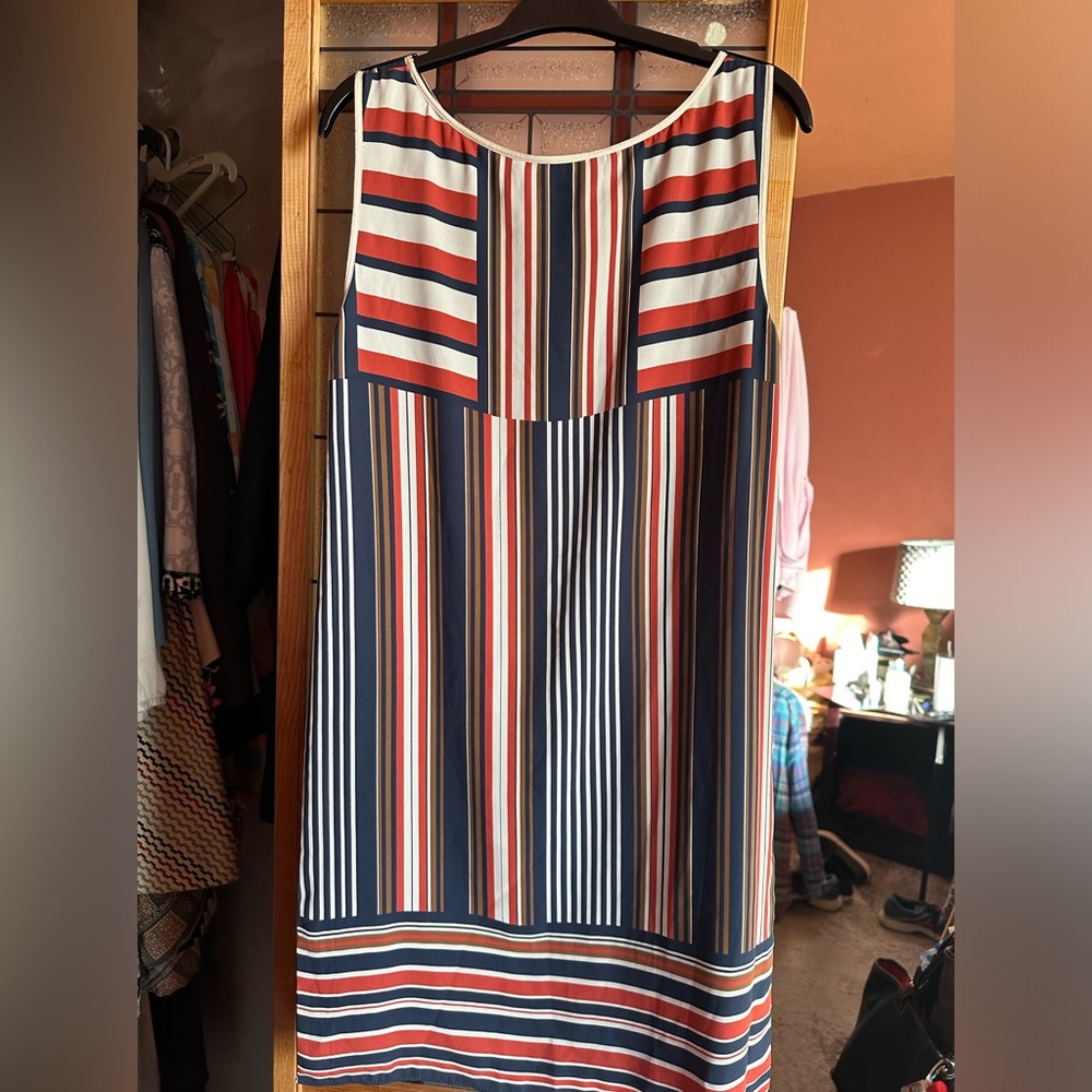 Crepe fabric dress